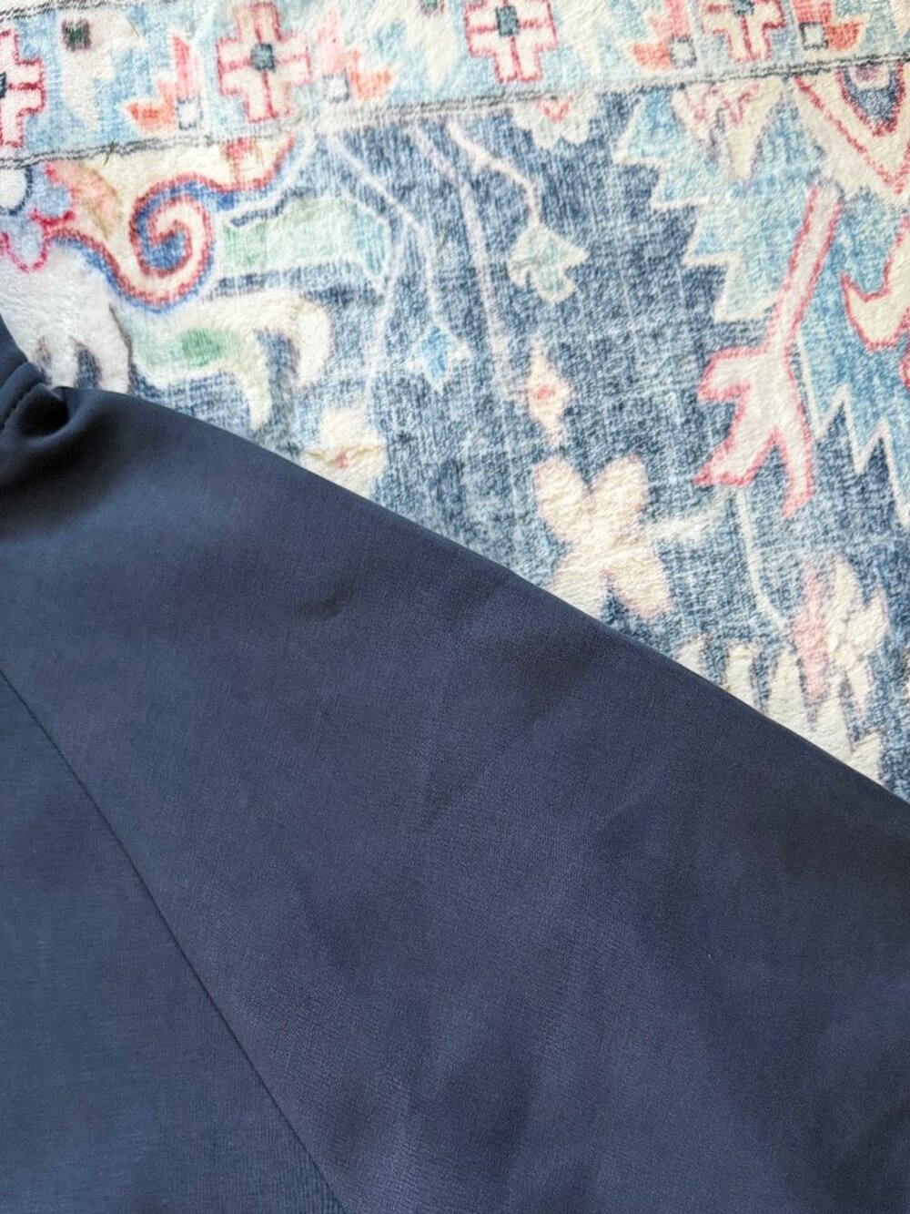 Women's Airy Sleek Full Zip Jacket - All In Motion Navy Blue XL - Picture 4 of 6
